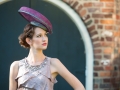 forme millinery fashion at the races purple