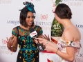 Kentucky Derby Red Carpet Celebrities GH Mumm Alicia Quarels