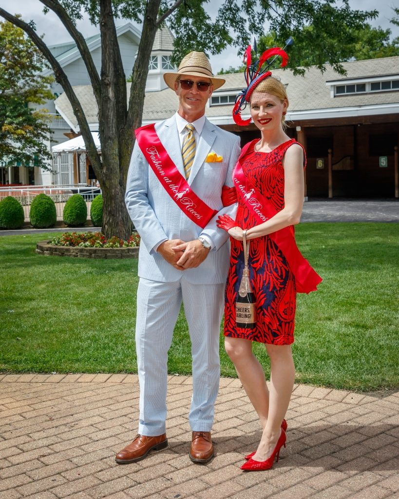 Arlington Million Fashion at the Races